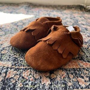 Wonder Nation Brown Moccasins